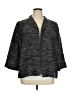 Eileen Fisher Chevron-herringbone Gray Blazer Size XL - photo 1