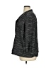 Eileen Fisher Chevron-herringbone Gray Blazer Size XL - photo 5