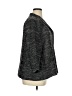 Eileen Fisher Chevron-herringbone Gray Blazer Size XL - photo 4
