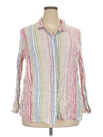 Coldwater Creek Long Sleeve Button-Down Shirt (view 1)