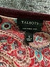 Talbots 100% Merino Wool Paisley Burgundy Wool Pullover Sweater Size S - photo 7