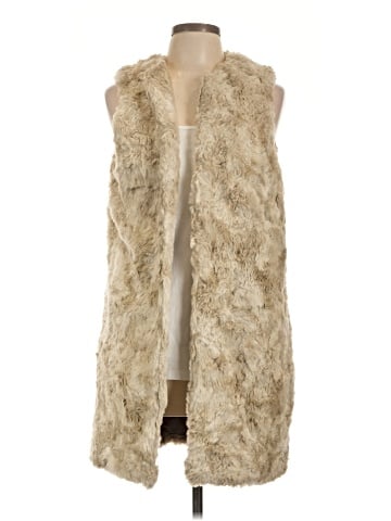French Connection Faux Fur Vest (view 1)