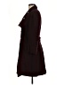 Ozbek 100% Lana Wool Burgundy Wool Coat Size 8 (estimated) - photo 5