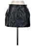 Superdown 100% Polyurethane Black Faux Leather Skirt Size XS - photo 1