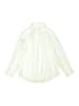 Lands' End 100% Cotton Solid Ivory Long Sleeve Button-Down Shirt Size 6 - photo 2