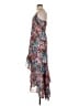 Hutch 100% Polyester Paisley Red Cocktail Dress Size 4 - photo 5