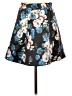 Karina Grimaldi 100% Polyester Floral Black Formal Skirt Size S - photo 1
