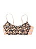 Tanya Taylor Floral Orange Swimsuit Top Size 3X - photo 1