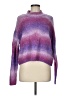 BCBGeneration Tie-dye Purple Pullover Sweater Size M - photo 1