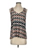 19 Cooper 100% Polyester Teal Sleeveless Blouse Size S - photo 1