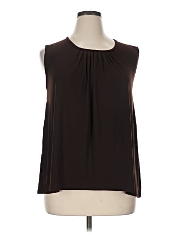 Maggie Barnes Sleeveless Blouse (view 1)