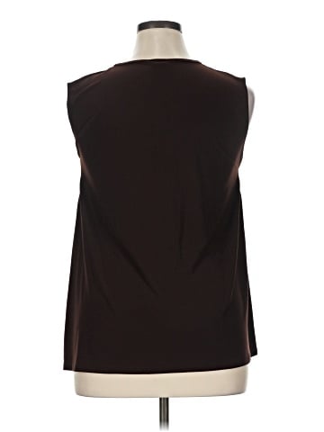 Maggie Barnes Sleeveless Blouse (view 2)