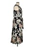 Kasper Floral Black Cocktail Dress Size 14 - photo 4