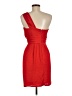 BCBGMAXAZRIA 100% Recycled Polyester Red Cocktail Dress Size 8 - photo 2