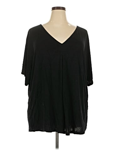 BLOOMCHIC Short Sleeve Blouse (view 1)
