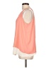 Saint Tropez West 100% Polyester Orange Sleeveless Blouse Size L - photo 5