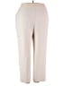 Eileen Fisher 100% Silk Solid Ivory Silk Pants Size XL - photo 2