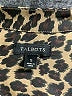 Talbots 100% Polyester Animal Print Brown Long Sleeve Blouse Size S - photo 7