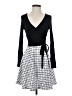 Gilli Houndstooth Black Cocktail Dress Size S - photo 1