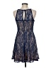 Francesca's 100% Nylon Blue Cocktail Dress Size M - photo 2