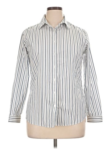 Lands' End Long Sleeve Button-Down Shirt (view 1)