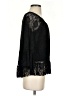 Aqua Black 3/4 Sleeve Blouse Size S - photo 4