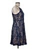 Francesca's 100% Nylon Blue Cocktail Dress Size M - photo 4
