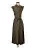 Halston Green Casual Dress Size 2 - photo 1