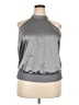 Universal Standard Silver Sleeveless Blouse Size 18 (M) - photo 1