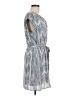 DR2 100% Polyester Chevron-herringbone Blue Casual Dress Size M - photo 4