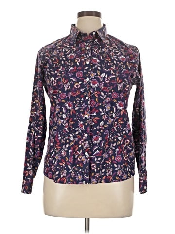 Lands' End Long Sleeve Blouse (view 1)