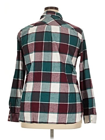 Eddie Bauer Long Sleeve Button-Down Shirt (view 2)
