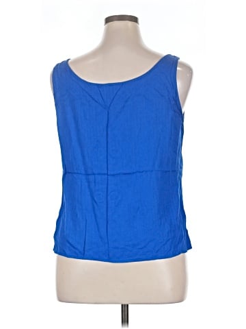 August Silk Sleeveless Top (view 2)
