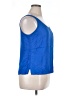 August Silk 100% Rayon Blue Sleeveless Top Size 16 - photo 4