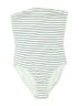 J.Crew Stripes Ivory Swimsuit Bottoms Size 6 - photo 1