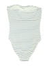 J.Crew Stripes Ivory Swimsuit Bottoms Size 6 - photo 2