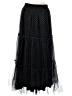 Daniel Rainn Polka Dots Black Casual Skirt Size M - photo 1