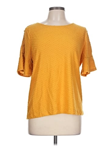 Rose + Olive Short Sleeve Top (view 1)