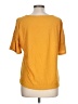 Rose + Olive Yellow Short Sleeve Top Size L - photo 2