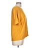 Rose + Olive Yellow Short Sleeve Top Size L - photo 4