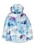 Hurley 100% Polyester Print Blue Snow Jacket Size 14 - 16 - photo 1