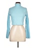 Rosio Blue Long Sleeve Turtleneck Size L - photo 1