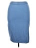 Unbranded Solid Blue Casual Skirt Size XL - photo 1