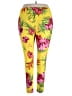 Rouge 100% Polyester Tropical Yellow Leggings Size 4X - photo 2