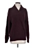 Dillard's 100% Cotton Chevron-herringbone Burgundy Pullover Sweater Size S (estimated) - photo 1