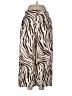 Joseph Ribkoff Animal Print Brown Linen Pants Size L - photo 1