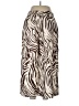 Joseph Ribkoff Animal Print Brown Linen Pants Size L - photo 2