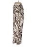 Joseph Ribkoff Animal Print Brown Linen Pants Size L - photo 5