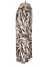 Joseph Ribkoff Animal Print Brown Linen Pants Size L - photo 4