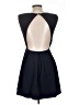 Glamorous Solid Blue Cocktail Dress Size 10 - photo 2